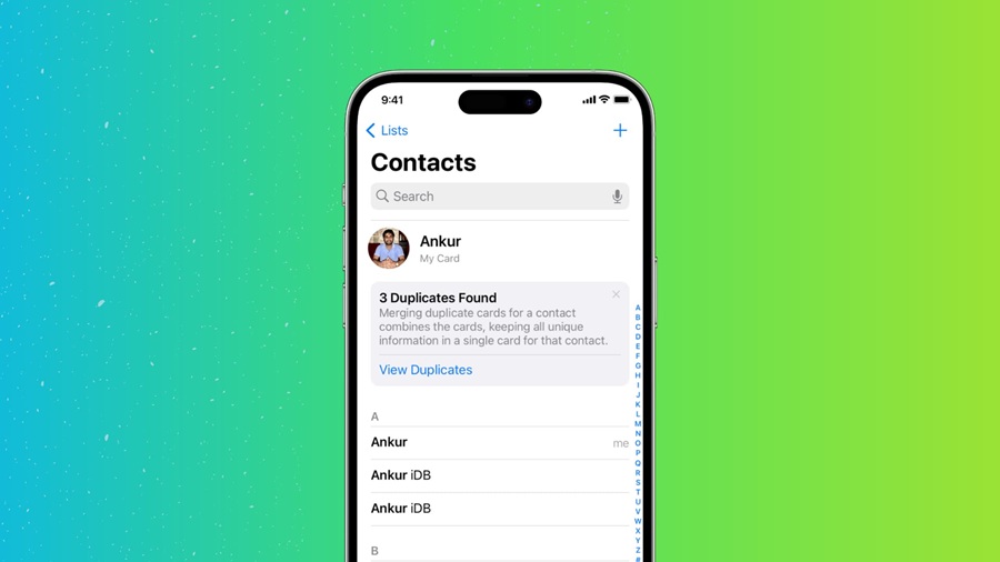 How to Combine Contacts on iPhone